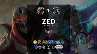 Zed Jungle vs Ekko - EUW Master Patch 12.17