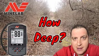 Minelab Manticore FULL BLAST: How Deep Does It Go?