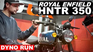 Royal Enfield HNTR 350 | Potenza Inaspettata Sul Banco Prova! Stage 1