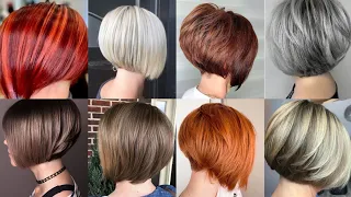 Beautiful Stylish Short Haircut|Short Bob pixie Haircut|Trending top 50 new ideas for Women 2024!