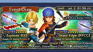 DFFOO Global - Keiss EX+ & Zidane EX+ Banner