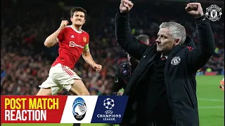 Solskjaer & Maguire react to comeback win | Manchester United 3-2 Atalanta | UEFA Champions League