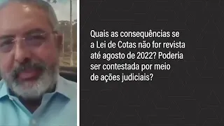 Lei de Cotas deve continuar mesmo se não for revista até agosto, diz senador Paulo Paim ao TVSL