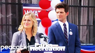 Parks and Recreation | Leslie Sets the World Straight (Episode Highlight)