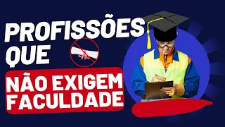 TOP 4 PROFISSÕES que NÃO PRECISAM DE FACULDADE e que PAGAM BEM!