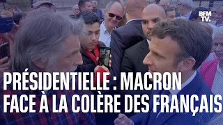 Présidentielle: Emmanuel Macron face à la colère des Français durant la campagne d'entre-deux-tours