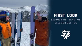 2023-2024 Salomon QST Echo 106 and QST 106 First Look | Powder7