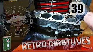 1985m. Dodge  600 (Chrysler Le Baron) 2.2i Turbo variklio ardymas ir problemos || RETRO Dirbtuvės