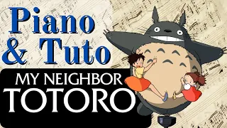 Mon voisin Totoro/My Neightbor Totoro - Joe Hisaishi - Piano/Tuto