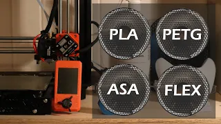 What Materials can you print on a Prusa MINI + ?