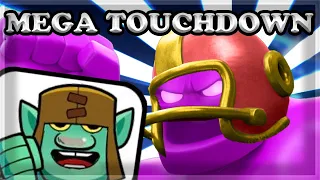 The BEST DECK for Mega Touchdown & New Dancing Goblin Giant Emote!