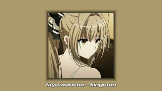 faye webster - kingston [sped up]