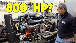 Quest for 800 HP - Supercharged Big Block SCREAMS on the Dyno