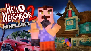Hello Neighbor 2 Announcement TRAILER in MINECRAFT! MAP Coming SOON!