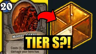 THIS TIER S Deck Is SPEEDRUNING Hearthstone