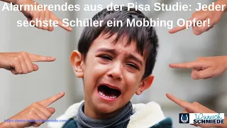 Alarmierendes aus der Pisa Studie: Jeder sechste Schüler ein Mobbing Opfer!