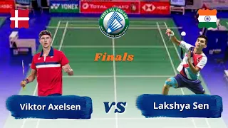 Viktor Axelsen (DEN) vs Lakshya Sen (IND) | Final All England 2022