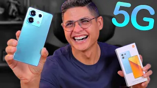 CHEGOU! Redmi Note 13 versão 5G da XIAOMI! Unboxing e Impressões