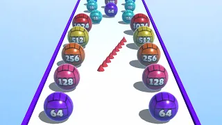 Ball Merge 2048 - All Levels Ball Gameplay Android, iOS ( Level 1650 - 1659 )