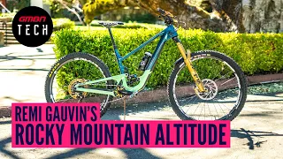 Remi Gauvin’s All-New Rocky Mountain Altitude | GMBN Tech Pro Bike Check