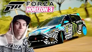 FORZA HORIZON 3 - МОНСТР ДРИФТА FORD FOCUS RS HORIZON EDITION