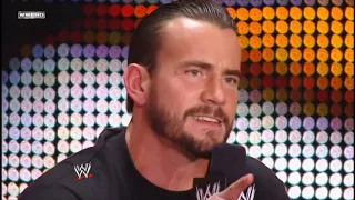 WWE Monday Night Raw - CM Punk 'Pipe Bomb' Promo (2011-06-27)