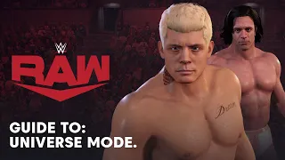 RAW Guide To: Universe Mode (40+ Superstars, Updated Attires & Arena) | WWE 2K22
