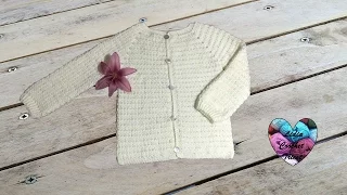 Brassière crochet style Chanel 1/2 / Crochet cardigan Chanel style 1st part (english subtitles)