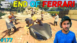 GTA 5 : THE END OF ROBOT FERRARI | GTA5 GAMEPLAY #177