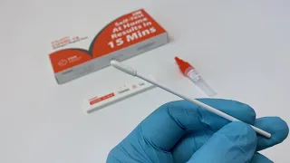 iHealth COVID-19 Rapid Antigen Home Test Components