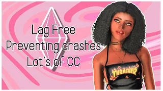 HOW I HAVE NO LAG WITH LOT'S OF CC!✨ // Sims 3 Tutorial