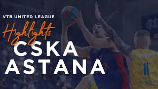 CSKA vs Astana Highlights April, 11 | Season 2020-21