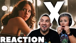 This movie is wild!! X (2022) Movie REACTION!!