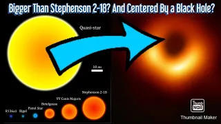Quasi-stars: Hypothetical Ancient Black Hole-Centered Stars That Were 15 Times of Stephenson 2-18