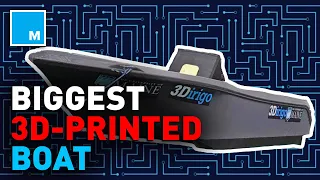 The World’s LARGEST 3D-Printed Boat | [FUTURE BLINK]