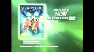 Scooby Doo Now Available on Video and DVD Commercial from 2002