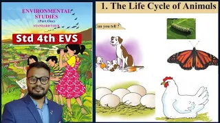 Lesson 1 The Life Cycle of Animals, Class 4 Evs, Student point academy, Maharashtra Board