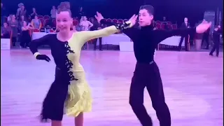 Kaloyan Nikov & Taja Belaj Junior 1 Final WDSF BeoDance 2022 Samba