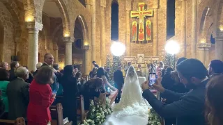 Lebanese wedding ceremony in Beirut