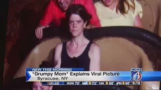 'Grumpy mom' explains Splash Mountain photo