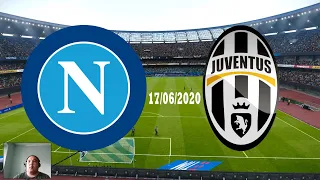 Napoli vs Juventus FC Serie A 17/06/2020 | Full Match All Goals HD | PES 2020