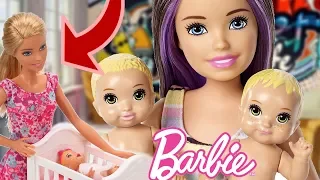 Barbie 🍼 Żłobek 🧸 Bobasy 👣 bajka po polsku