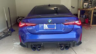 2022 M4 comp G82 valvetronic TI exhaust.