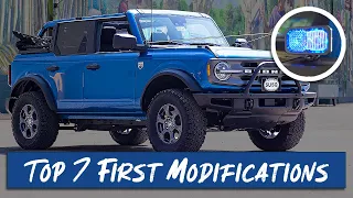 Top 7 First Mods for the 2021 Ford Bronco!