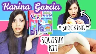 Karina Garcia DIY Squishy Kit Review *SHOCKING*