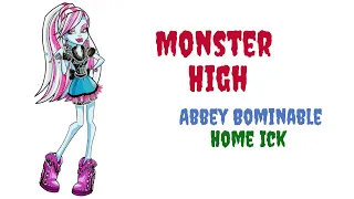 Обзор на куклу Эбби Боминейбл Монстер Хай (Abby Bominable Monster High Home Ick)