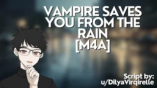 [M4A] Vampire Saves You From The Rain [Vampire x Listener] ASMR Roleplay