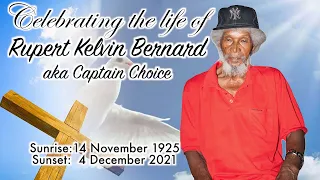 Rupart Kalvin Bernard aka Captain Choice Funeral Service