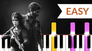 The Last of Us Main Theme Song (EASY Piano Tutorial)