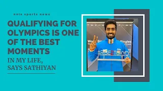 Qualifying For Olympics Is One Of The Best Moments In My Life, Says Sathiyan